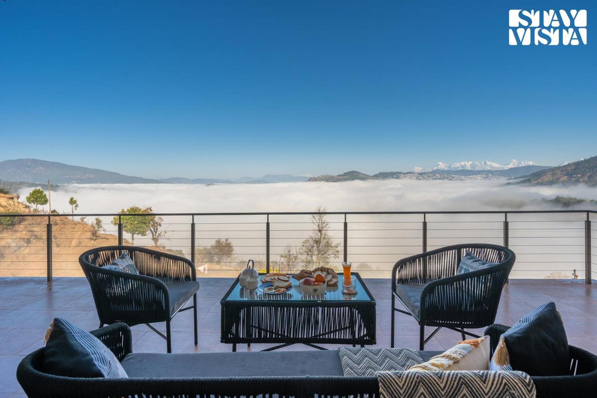 Stayvista At Amulyam Villa With Lawn & Bonfire Mukteshwar Eksteriør bilde