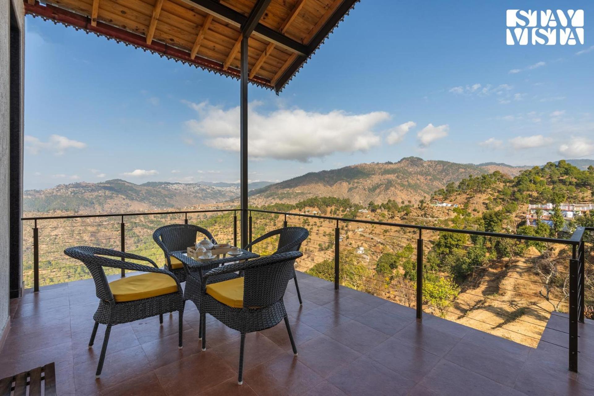 Stayvista At Amulyam Villa With Lawn & Bonfire Mukteshwar Eksteriør bilde
