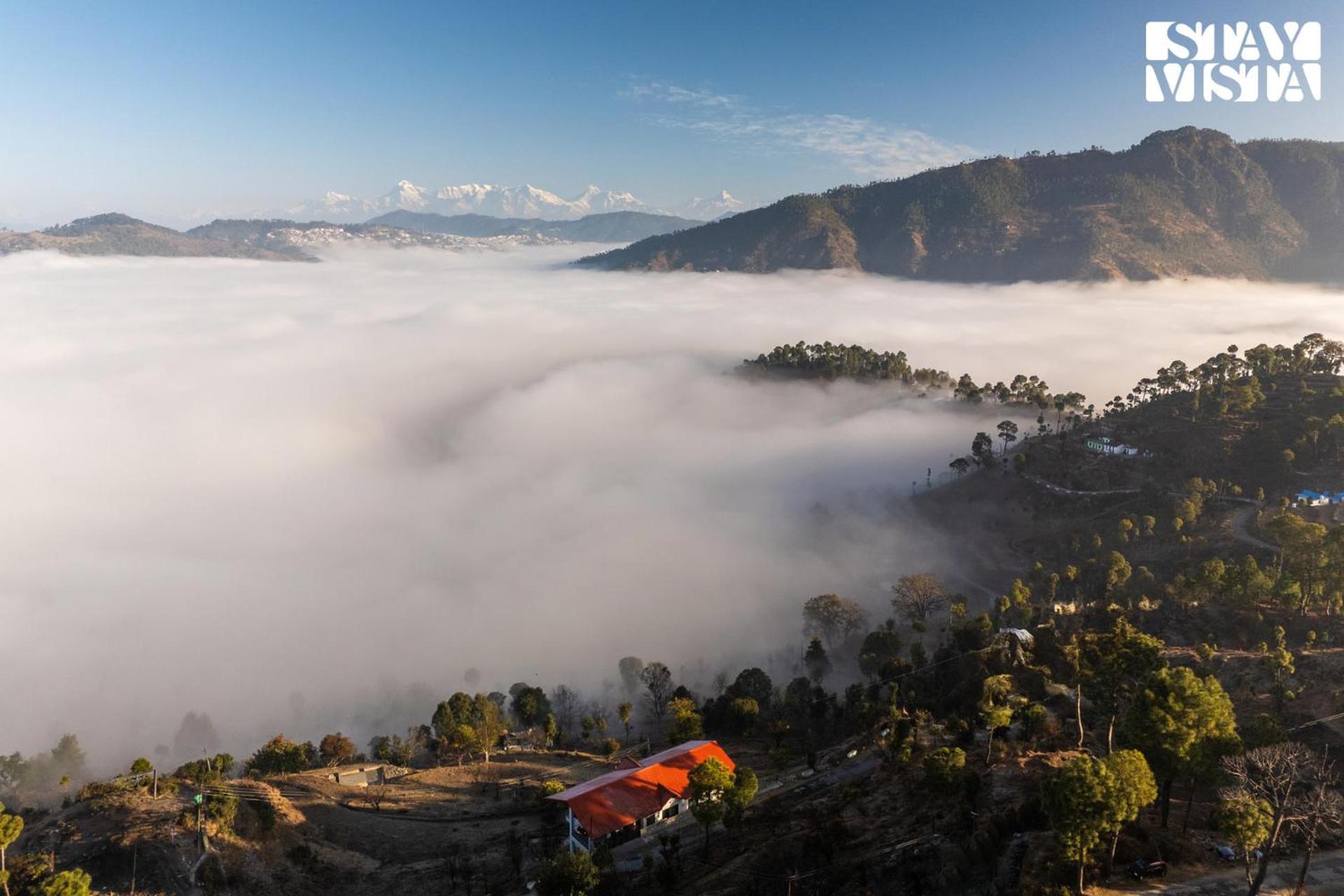 Stayvista At Amulyam Villa With Lawn & Bonfire Mukteshwar Eksteriør bilde