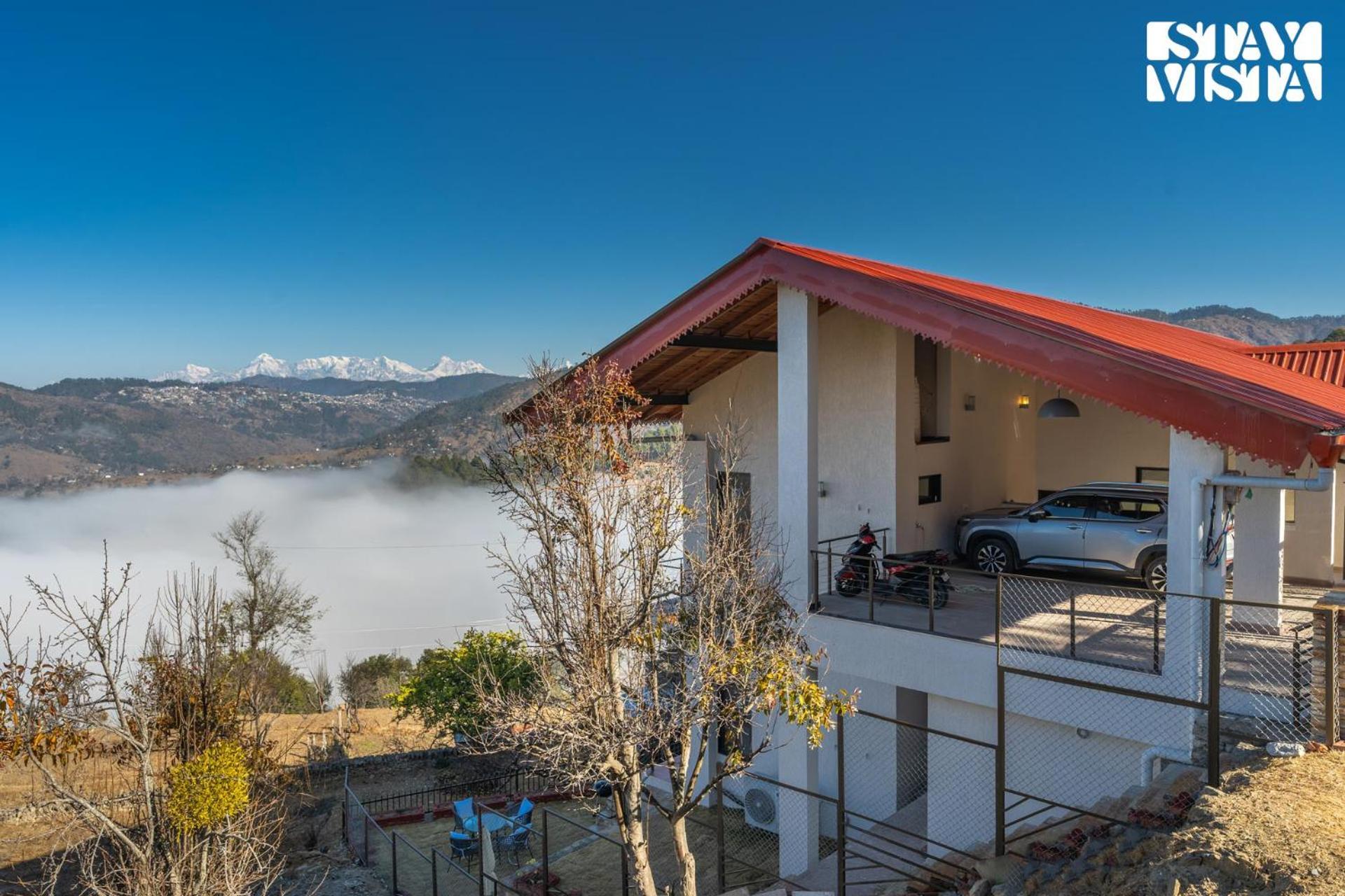 Stayvista At Amulyam Villa With Lawn & Bonfire Mukteshwar Eksteriør bilde