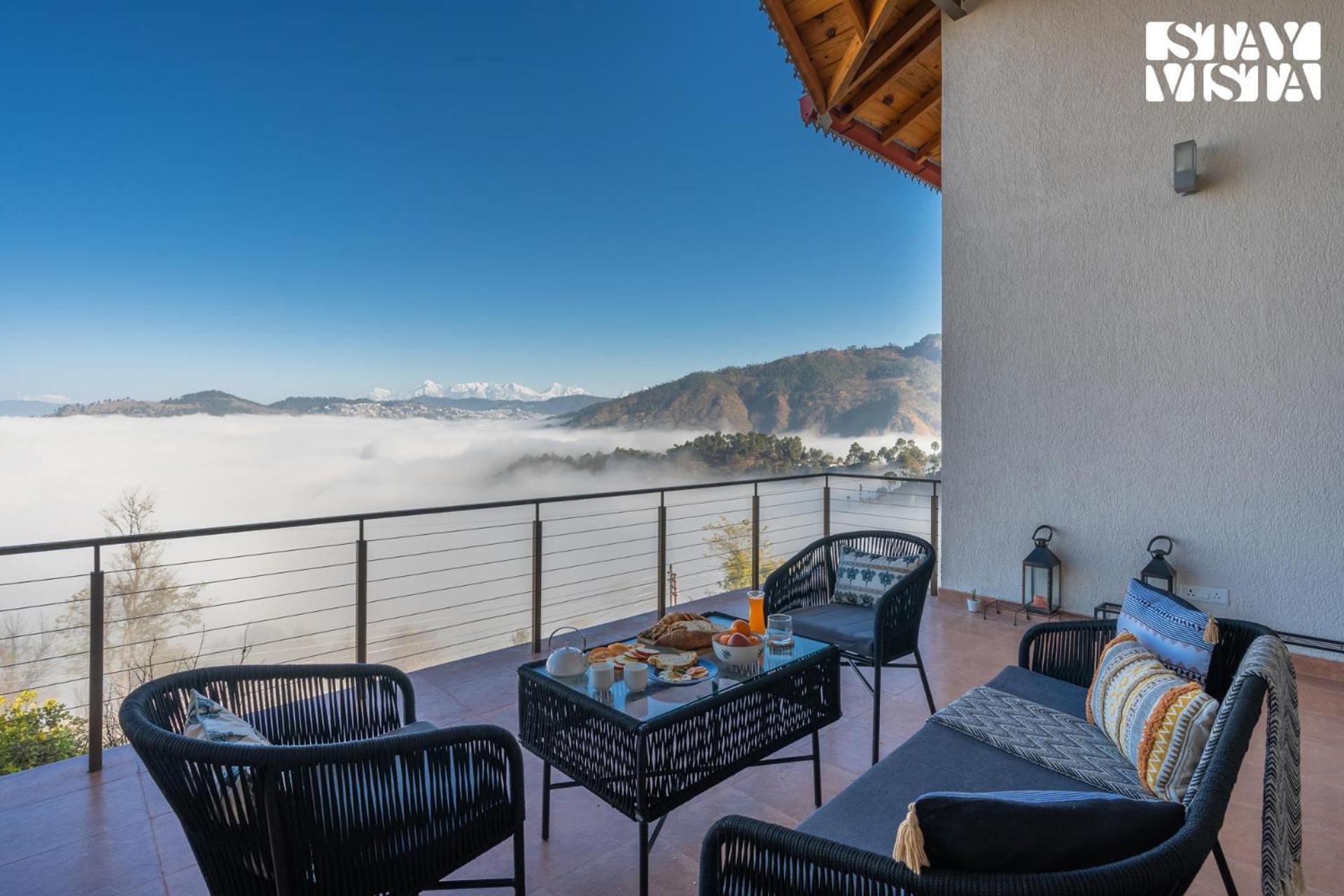 Stayvista At Amulyam Villa With Lawn & Bonfire Mukteshwar Eksteriør bilde