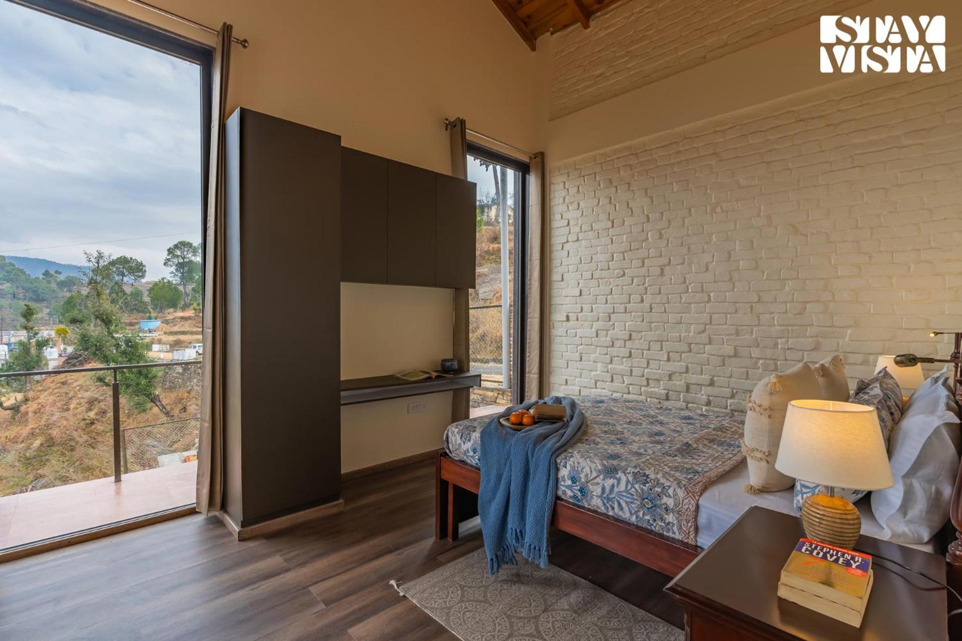 Stayvista At Amulyam Villa With Lawn & Bonfire Mukteshwar Eksteriør bilde