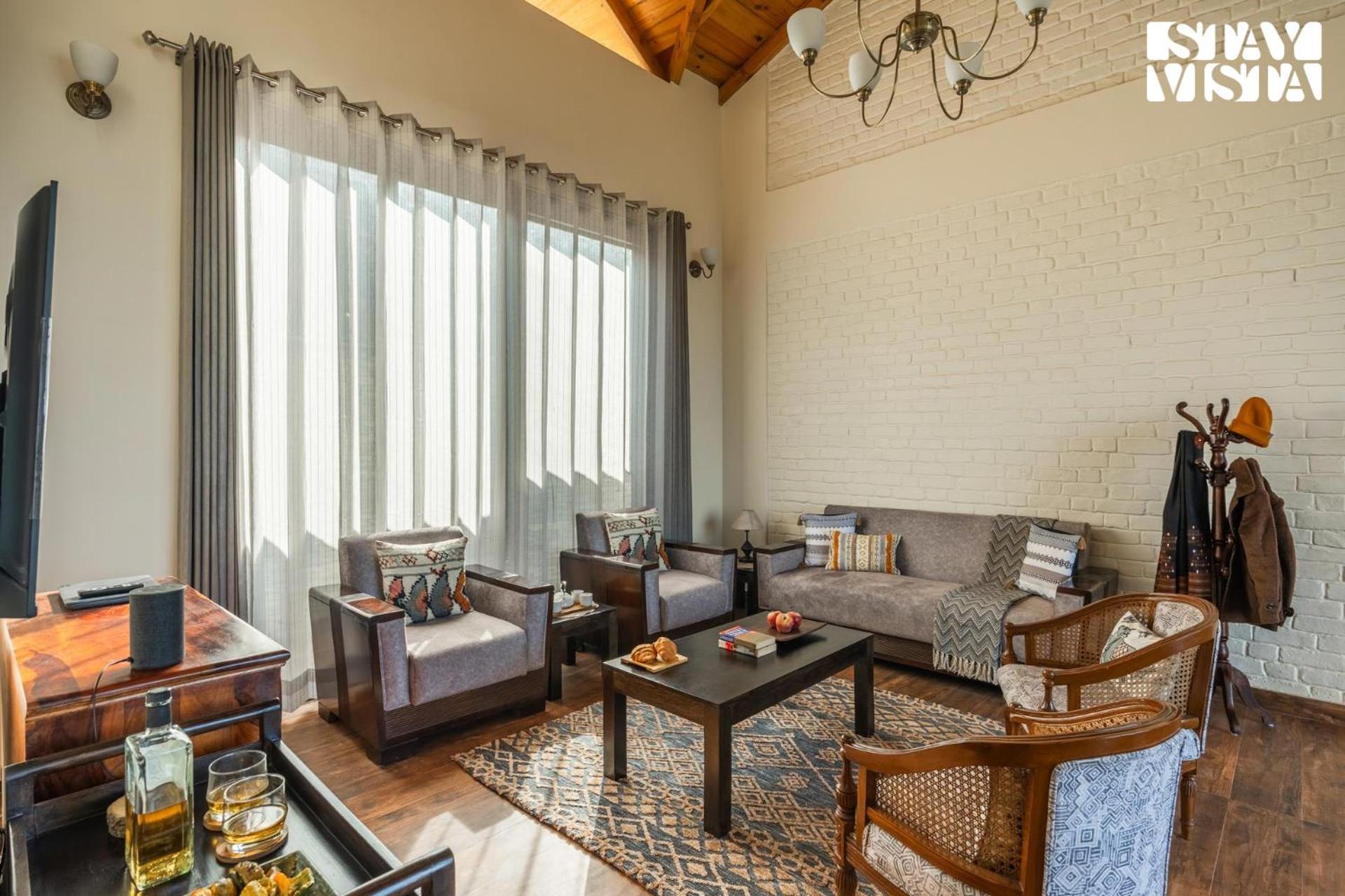 Stayvista At Amulyam Villa With Lawn & Bonfire Mukteshwar Eksteriør bilde