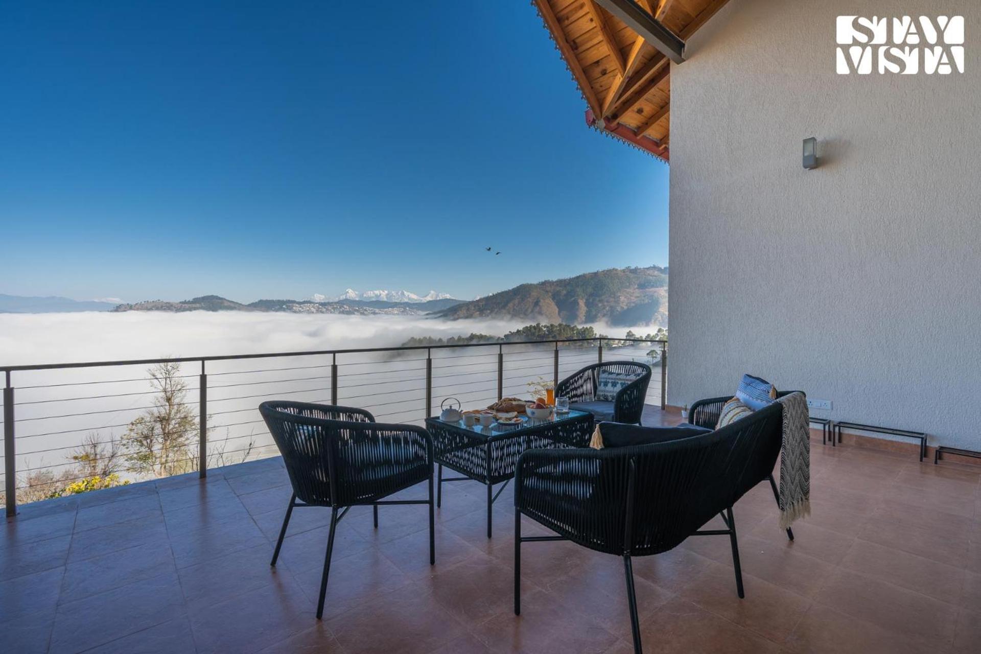 Stayvista At Amulyam Villa With Lawn & Bonfire Mukteshwar Eksteriør bilde